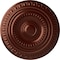 Ekena Millwork Artis Ceiling Medallion (Fits Canopies up to 6 7/8"), 15 3/4"OD x 1 3/8"P, Antique Copper CM15ARACS - alternate 1